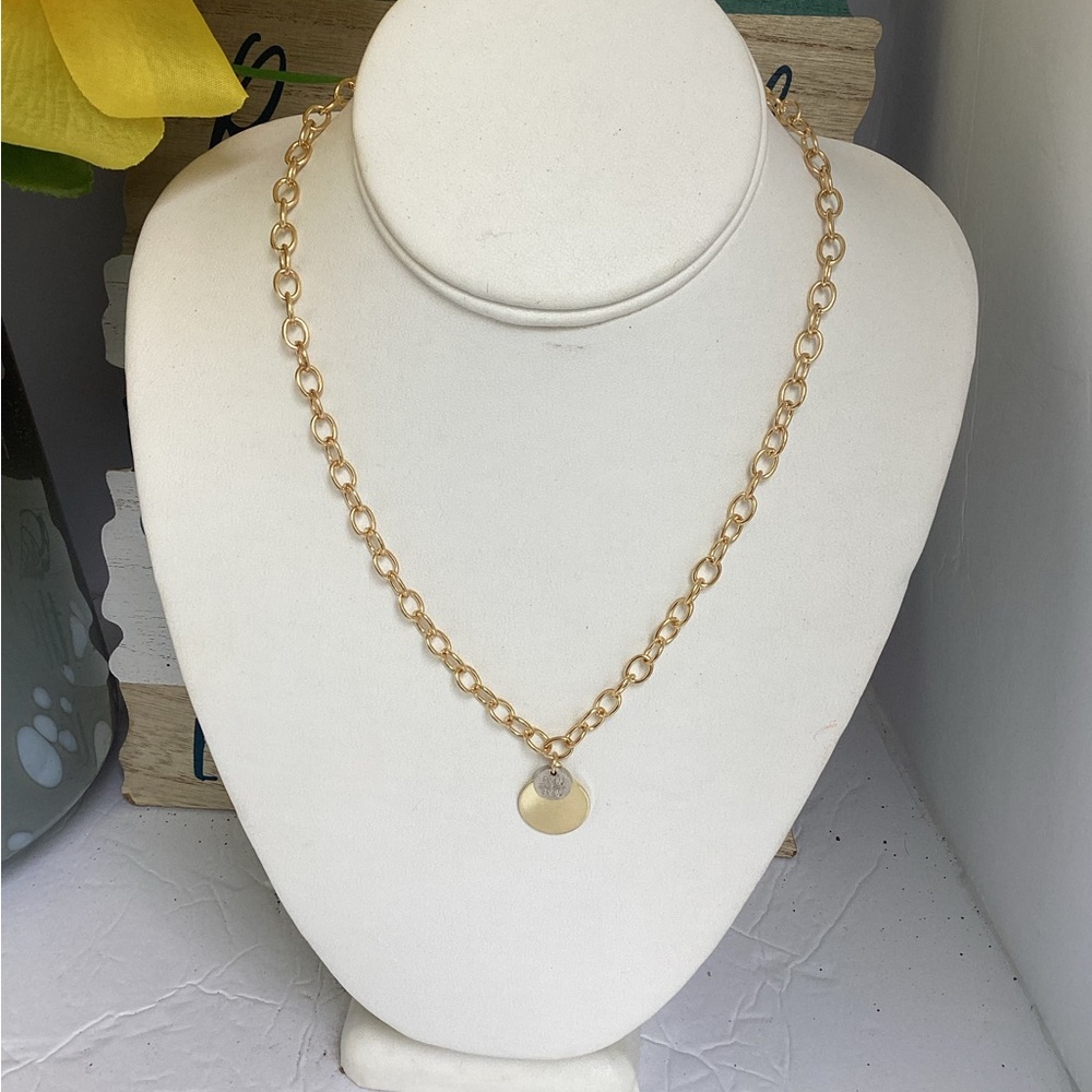 Department Store Macy Golden Necklace
